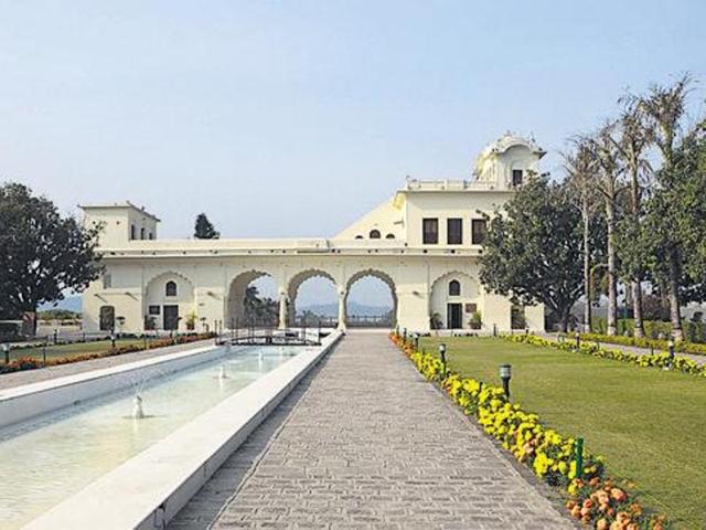 The Pinjore Gardens located in Panchkula is one of the major tourist attractions in Haryana.(HT File Photo)