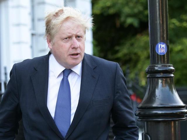 Vote Leave campaign leader Boris Johnson leaves his home in London on Tuesday. (Reuters) Vote Leave campaign leader Boris Johnson leaves his home in London on Tuesday. (Reuters)