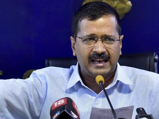 During his July 9-10 tour, Arvind Kejriwal is scheduled the Somnath-Rajkot belt in Saurashtra and Surat in south Gujarat, both bastions of the Patidar community.(PTI file)