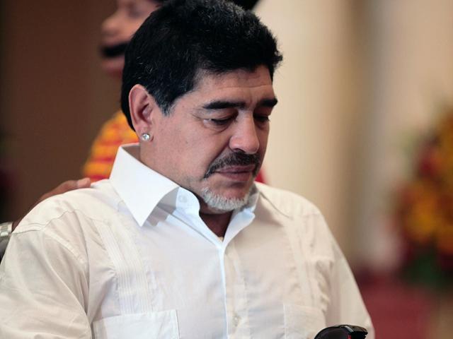 Critical of Messi before Copa began, Maradona said the Argentine federation had let Messi take the blame for Sunday’s defeat. (AP Photo)