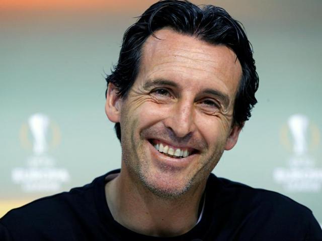 PSG manager Unai Emery before the match. (Reuters Photo) PSG manager Unai Emery before the match. (Reuters Photo)