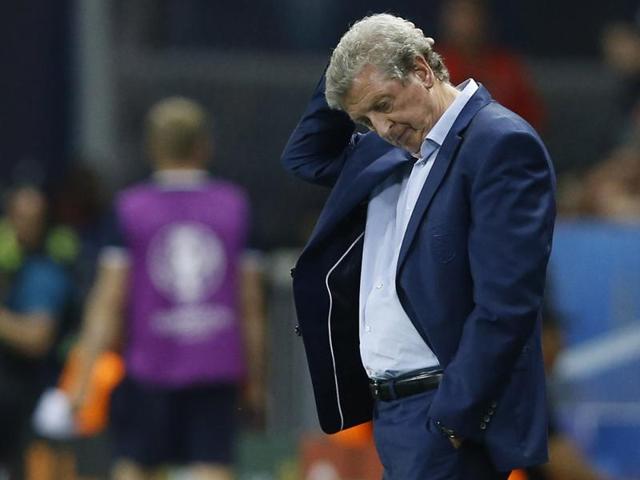 After England’s loss, Hodgson, 68, wasted little time in announcing he was stepping down.(AP)