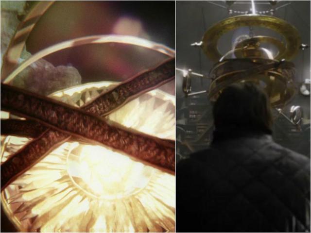 The origin of the giant rotating sun in the opening credits was revealed in this season’s finale. (HBO) The origin of the giant rotating sun in the opening credits was revealed in this season’s finale. (HBO)