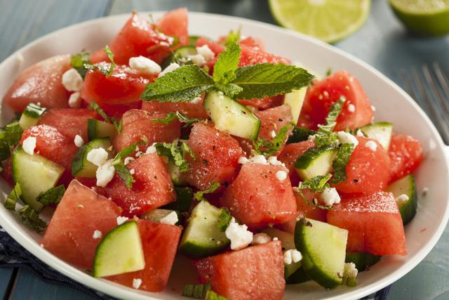 Drink 8-12 glasses of water and include food that is high on water content. (Shutterstock)