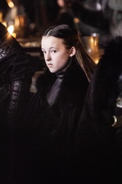 Lady Mormont won hearts with her sass and her rousing speech in the season finale. Lady Mormont won hearts with her sass and her rousing speech in the season finale.