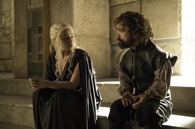 Daenerys Targaryen and Tyrion Lannister set sail for Westeros in the finale. Daenerys Targaryen and Tyrion Lannister set sail for Westeros in the finale.