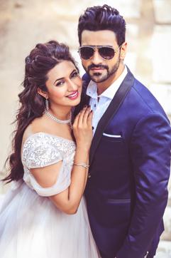 Divyanka poses for her pre-wedding shoot with fiance Vivek Dhaiya. Divyanka poses for her pre-wedding shoot with fiance Vivek Dhaiya.