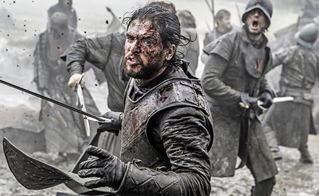 Kit Harrington in a still from the show. (HBO)
