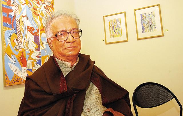 Artist KG Subramanyan (HT File Photo) Artist KG Subramanyan (HT File Photo)