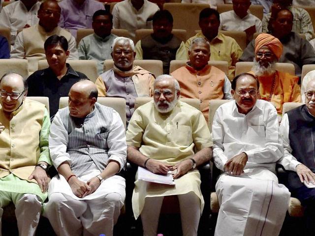 Changes in the ranks of the BJP are likely after a cabinet reshuffle is carried out.(PTI Photo)