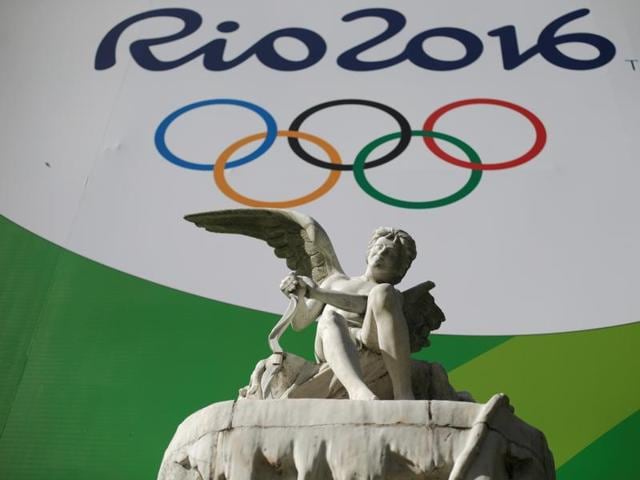 A giant banner advertising the 2016 Rio Olympics is pictured outside a tunnel which connects Botafogo and Copacabana neighbourhoods in Rio de Janeiro, Brazil. (Reuters Photo) A giant banner advertising the 2016 Rio Olympics is pictured outside a tunnel which connects Botafogo and Copacabana neighbourhoods in Rio de Janeiro, Brazil. (Reuters Photo)