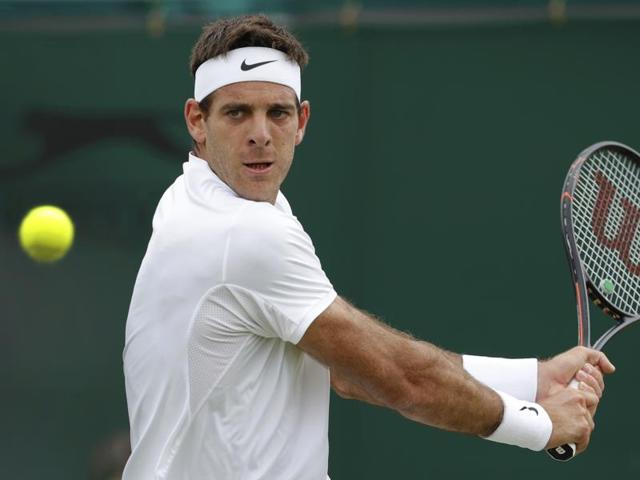 Del Potro last played at Wimbledon in 2013, when he lost to Novak Djokovic in the semifinals.(REUTERS)