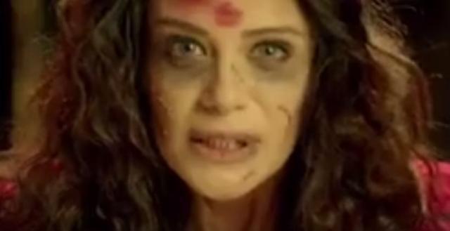 Mona Singh in a still from Kavach. Mona Singh in a still from Kavach.