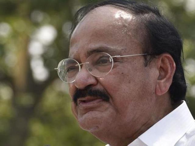 Union minister M Venkaiah Naidu on Tuesday had launched a twitter tirade against AI, stating that the delay in the flight had resulted in him missing an “important appointment” in Hyderabad.(Saumya Khandelwal/HT file photo)