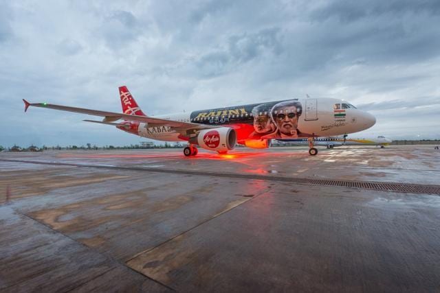 AirAsia is the official airline partner for Kabali. (AirAsia/Twitter)