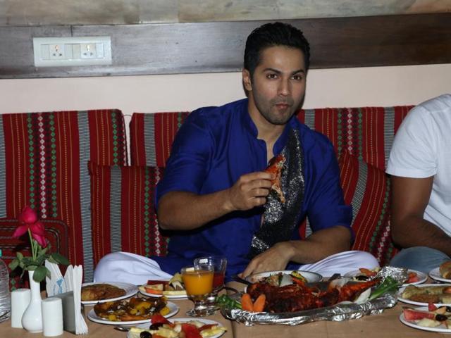 Why don’t you try this too?, Varun Dhawan seems to be offering. (IANS)