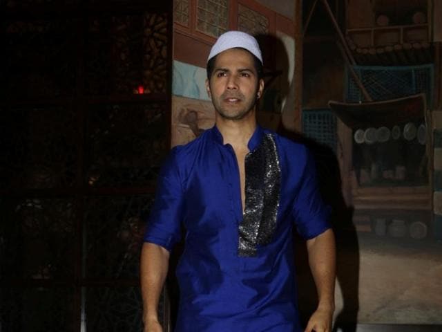 Varun Dhawan visits Persian Darbar hotel for Roza Iftar Party in Mumbai. (IANS)