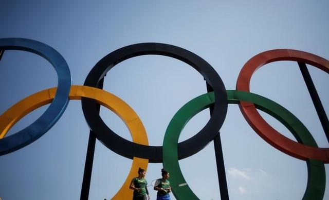 A set of Olympic rings installed at Madureira Park in Rio de Janeiro, Brazil. (Reuters) A set of Olympic rings installed at Madureira Park in Rio de Janeiro, Brazil. (Reuters)