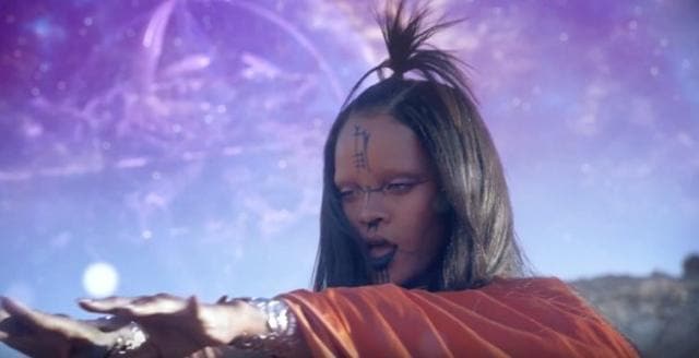 Rihanna’s video for Sledgehammer debuted Thursday, after getting a tease in Monday’s trailer for Star Trek Beyond. (YouTube) Rihanna’s video for Sledgehammer debuted Thursday, after getting a tease in Monday’s trailer for Star Trek Beyond. (YouTube)