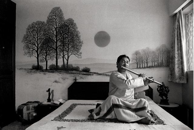Flautist Hariprasad Chaurasia. (Raghu Rai) Flautist Hariprasad Chaurasia. (Raghu Rai)