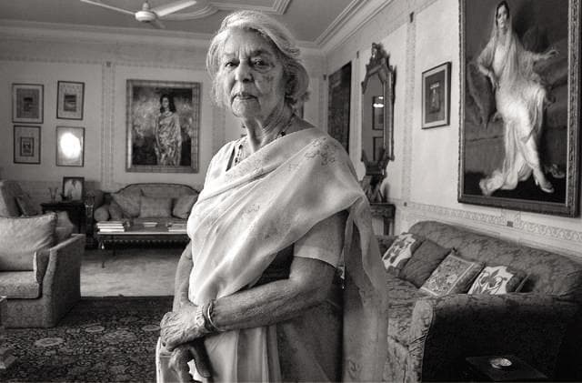 Maharani Gayatri Devi. (Raghu Rai) Maharani Gayatri Devi. (Raghu Rai)