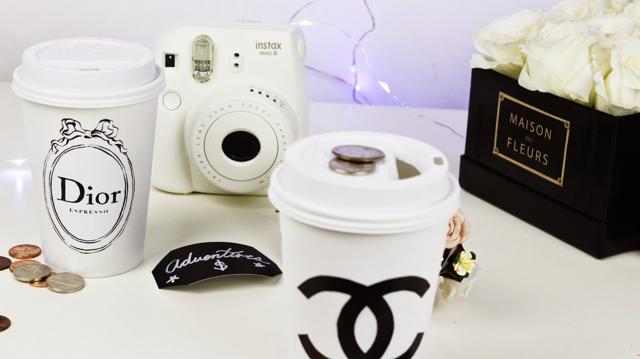 Do you fancy a high-end piggy bank or a couture coffee cup to go?