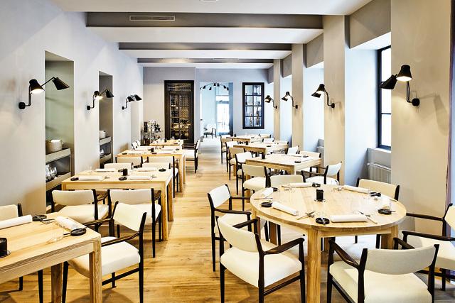 Konstantin Filippou, headed by the eponymous chef, is quiet, austere and serves some amazing fish (Phare Design)