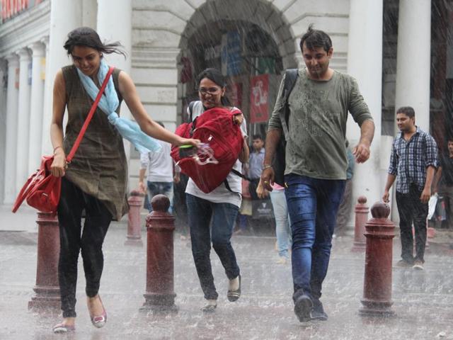 The recent downpour brought major relief to the residents of Delhi, where humidity has been at an all time high. (Sarthak Samvedi/HT photo ) The recent downpour brought major relief to the residents of Delhi, where humidity has been at an all time high. (Sarthak Samvedi/HT photo )