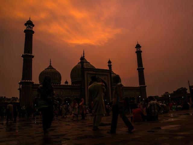 A view of Jama Masjid. (Photo by Milan Jacob/Hindustan Times) (Milan Jacob/ht photo) A view of Jama Masjid. (Photo by Milan Jacob/Hindustan Times) (Milan Jacob/ht photo)