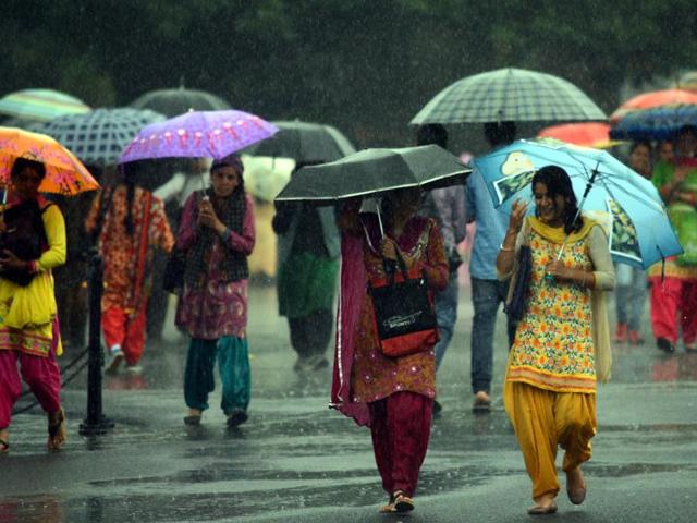Women strolling at the Ridge, Shimla. (Deepak Sansta/HT photo) Women strolling at the Ridge, Shimla. (Deepak Sansta/HT photo)