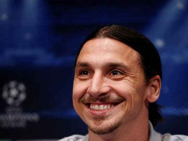 Zlatan Ibrahimovic said he is joining Manchester United, ending intense speculation about where the 34-year-old Swedish superstar will be playing next season. (AFP File Photo) Zlatan Ibrahimovic said he is joining Manchester United, ending intense speculation about where the 34-year-old Swedish superstar will be playing next season. (AFP File Photo)