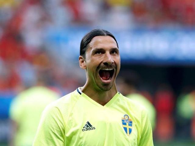Zlatan Ibrahimovic celebrates after scoring a goal against Nante while playing his last game for Paris St Germain. (REUTERS File Photo) Zlatan Ibrahimovic celebrates after scoring a goal against Nante while playing his last game for Paris St Germain. (REUTERS File Photo)
