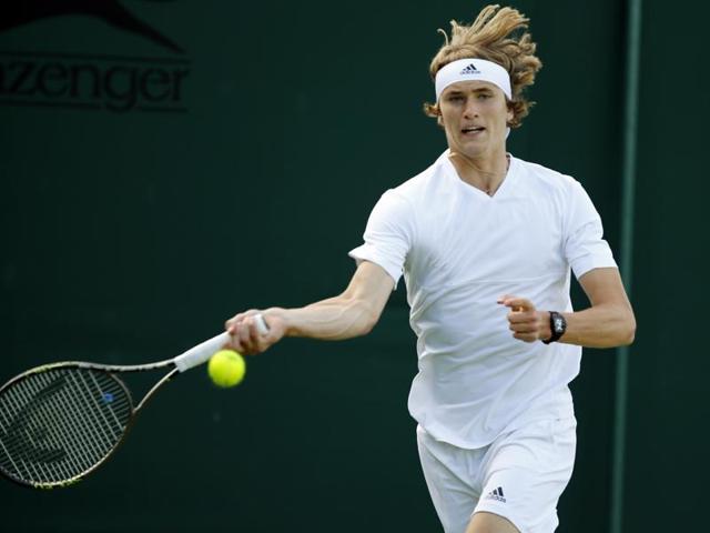 Zverev last month became the youngest man to enter the top 30 since world number one Novak Djokovic back in 2006. (AP) Zverev last month became the youngest man to enter the top 30 since world number one Novak Djokovic back in 2006. (AP)