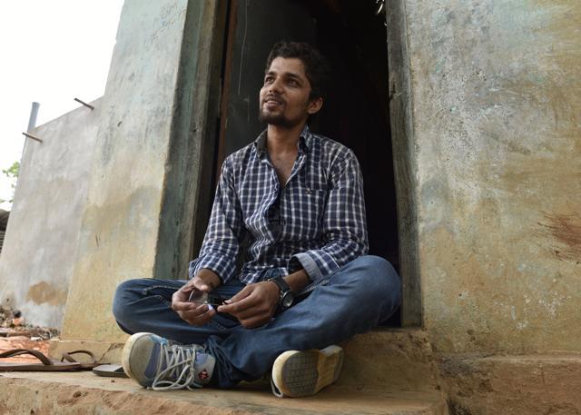 Mukesh is a TV journalist based in south Bastar. (Vipin Kumar / Ht Photo) Mukesh is a TV journalist based in south Bastar. (Vipin Kumar / Ht Photo)