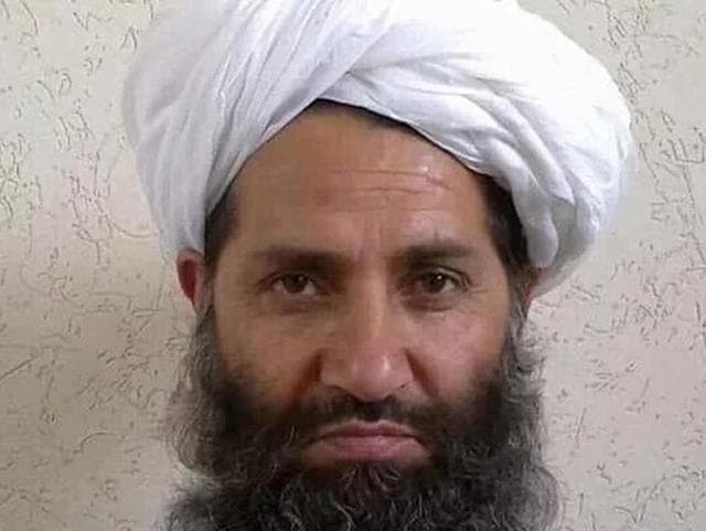 (FILES) This undated handout file photo released on May 25, 2016 shows, according to the Afghan Taliban, the new Taliban leader Mullah Haibatullah Akhundzada posing for a photograph at an undisclosed location. (AFP) (FILES) This undated handout file photo released on May 25, 2016 shows, according to the Afghan Taliban, the new Taliban leader Mullah Haibatullah Akhundzada posing for a photograph at an undisclosed location. (AFP)