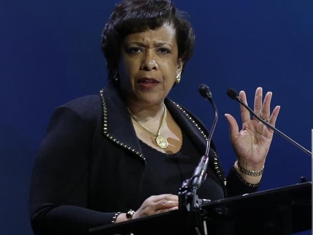 File photo of US Attorney General Loretta Lynch. Lynch said July 1, 2016 she will abide by decisions of the FBI and prosecutors on whether to bring charges over presidential hopeful Hillary Clinton's use of personal email while at the State Department. (AFP) File photo of US Attorney General Loretta Lynch. Lynch said July 1, 2016 she will abide by decisions of the FBI and prosecutors on whether to bring charges over presidential hopeful Hillary Clinton's use of personal email while at the State Department. (AFP)
