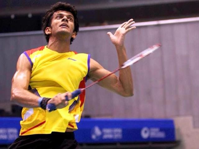 A file photo of Indian badminton player Ajay Jayaram. (Picture courtesy: Twitter) A file photo of Indian badminton player Ajay Jayaram. (Picture courtesy: Twitter)