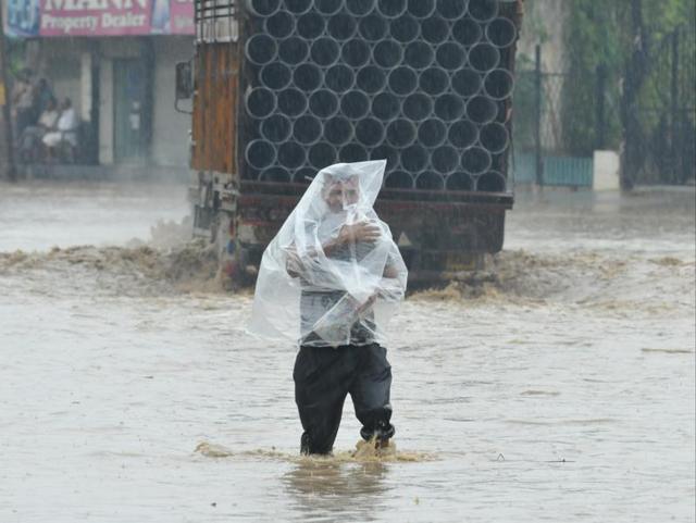 Monsoon readiness already down the drain? (Pardeep Pandit/HT Photo)
