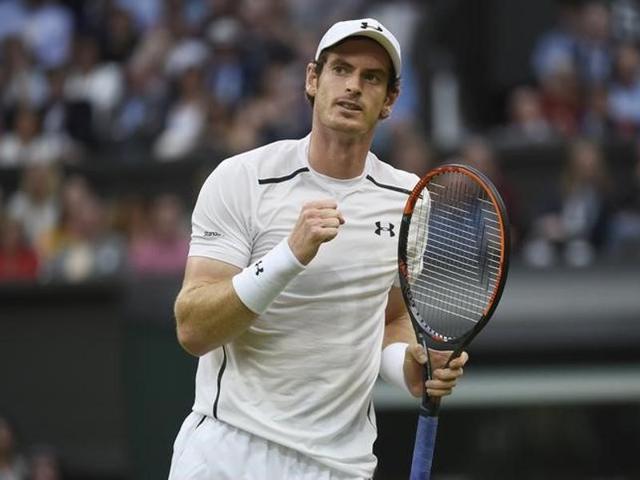 Great Britain's Andy Murray celebrates his win over Australia's John Millman in the third round. (Reuters) Great Britain's Andy Murray celebrates his win over Australia's John Millman in the third round. (Reuters)
