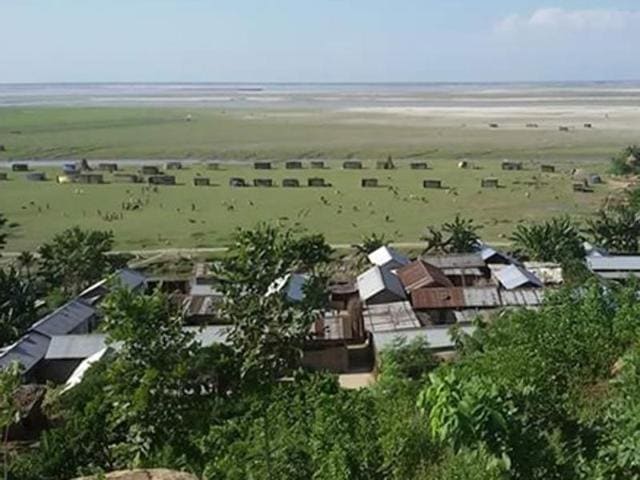 View of Hatimuria, about 40km from Guwahati, Assam, in October, 2015.(HT Photo)