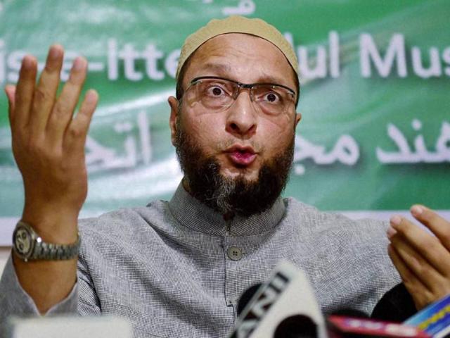 A complaint has been filed against AIMIM chief Asaduddin Owaisi over his remarks about offering legal help to youths alleged to be involved in an IS terror module. (File Photo) A complaint has been filed against AIMIM chief Asaduddin Owaisi over his remarks about offering legal help to youths alleged to be involved in an IS terror module. (File Photo)