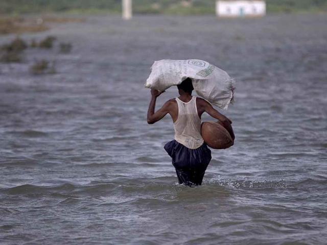 At least 33 people have died in flash floods in northern Pakistan. (File Photo) At least 33 people have died in flash floods in northern Pakistan. (File Photo)