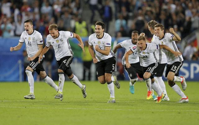 Germany is looking to add a fourth European title, and its first in 20 years, to its world crown. (AP PHOTO) Germany is looking to add a fourth European title, and its first in 20 years, to its world crown. (AP PHOTO)