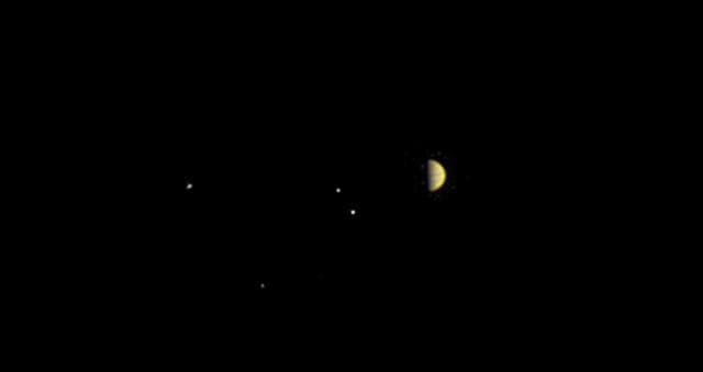 NASA's Juno spacecraft obtained this colour view at a distance of 6.8 million miles (10.9 million kilometers) from Jupiter, on June 21, 2016. (Reuters) NASA's Juno spacecraft obtained this colour view at a distance of 6.8 million miles (10.9 million kilometers) from Jupiter, on June 21, 2016. (Reuters)