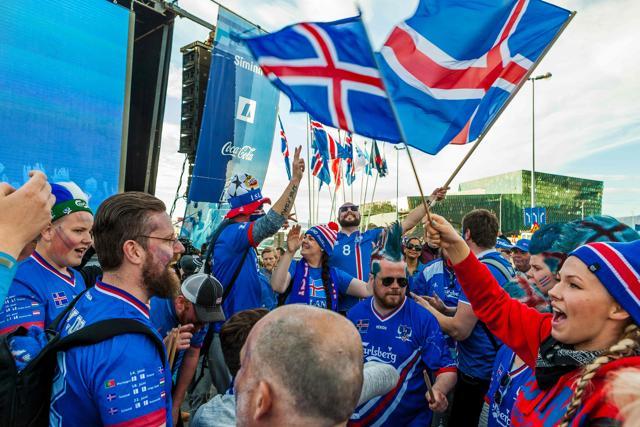 Iceland and their fans have won hearts for their performance at Euro 2016. (AFP) Iceland and their fans have won hearts for their performance at Euro 2016. (AFP)