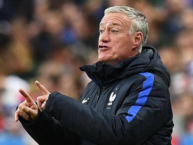 France's coach Didier Deschamps reacts during the Euro 2016 quarter-final football match. (AFP Photo) France's coach Didier Deschamps reacts during the Euro 2016 quarter-final football match. (AFP Photo)