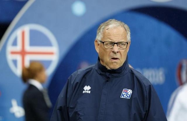Iceland joint head coach Lars Lagerback reacts to the ‘brain less’ performance. (reuters  photo) 