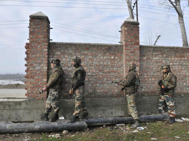 The consolidation of militants at various launching pads was not a new phenomenon and they keep on trying to infiltrate into the Indian side. (HT File Photo) The consolidation of militants at various launching pads was not a new phenomenon and they keep on trying to infiltrate into the Indian side. (HT File Photo)