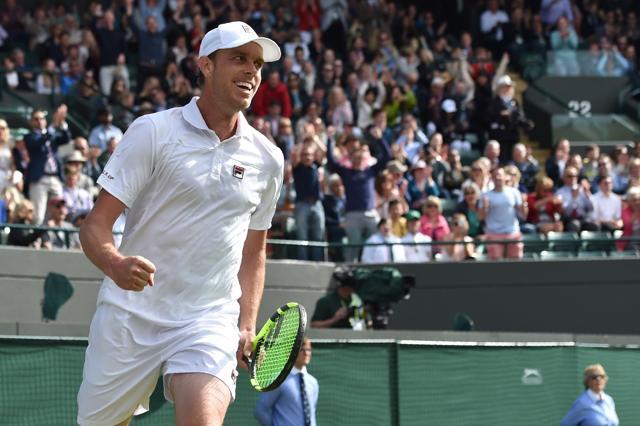 After his takedown of Djokovic, Sam Querrey will look to keep his winning run going against Nicolas Mahut. (AFP) After his takedown of Djokovic, Sam Querrey will look to keep his winning run going against Nicolas Mahut. (AFP)
