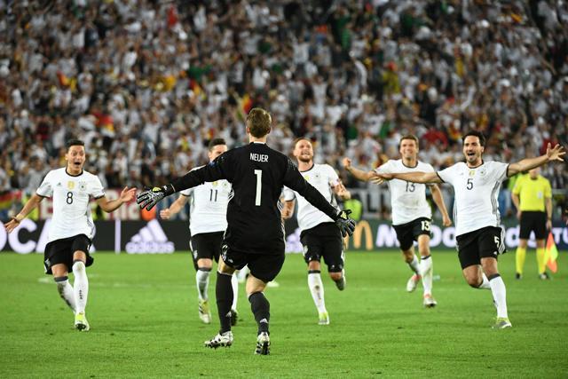 Germany barely managed to edge Italy on penalties to secure their semi-final berth. (AFP) Germany barely managed to edge Italy on penalties to secure their semi-final berth. (AFP)